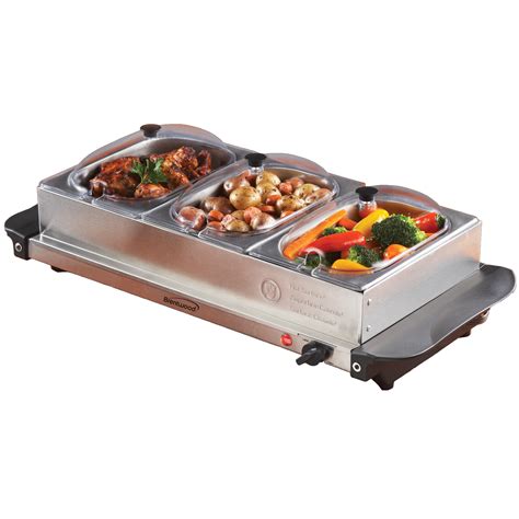 buffet warming server.